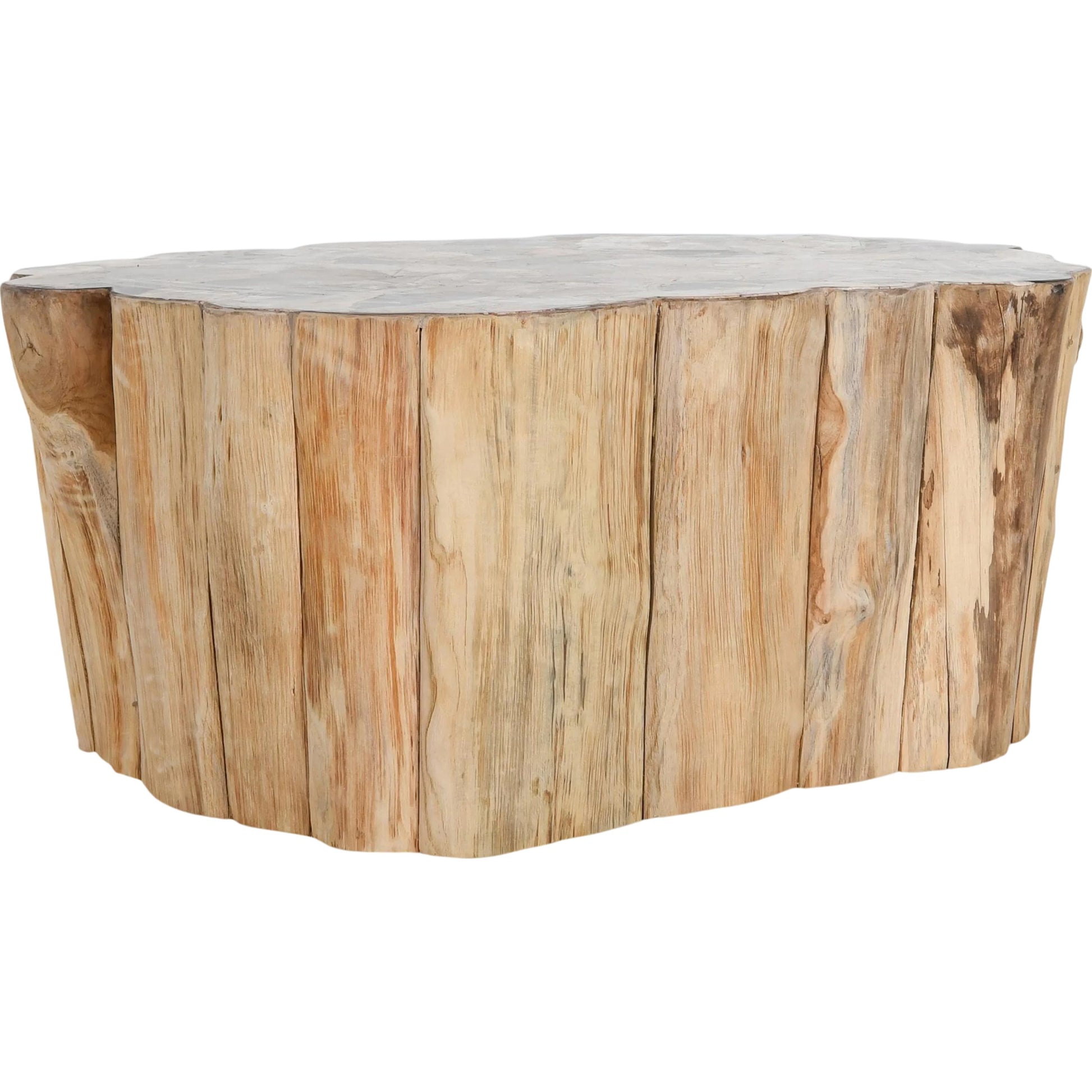 Norwest Teak Wood Coffee Table by Classic Home in natural. Made from unique in a transitional style.