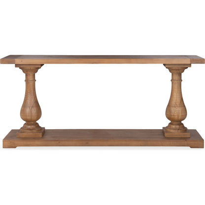 Carolina Reclaimed Pine Console Table by Kosas Home. Made from unique in a transitional style.