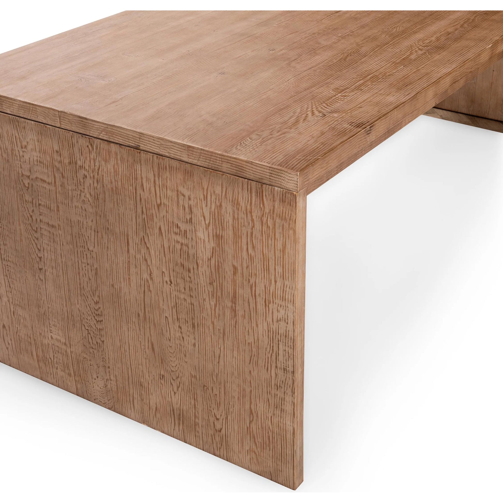 Nalani Reclaimed Pine Dining Table by Classic Home. Made from reclaimed pine in a transitional style.