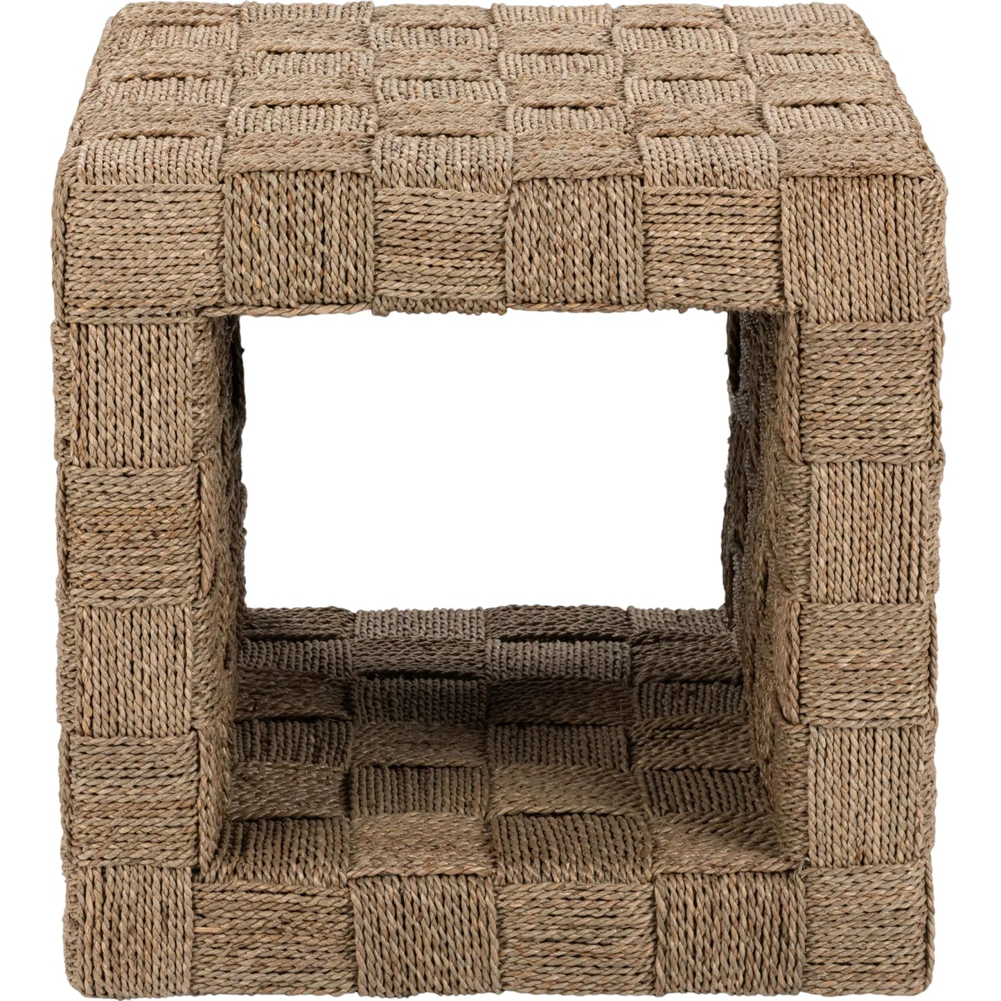 001 SI-2518804 | Primary Silo | Neyla End Table by Classic Home in natural. Made from seagrass, plywood in a rustic style.