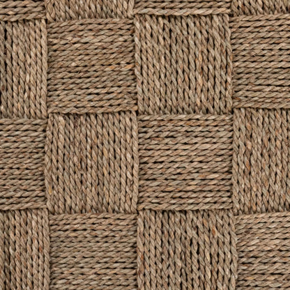 Neyla End Table by Classic Home in natural. Made from seagrass, plywood in a rustic style.