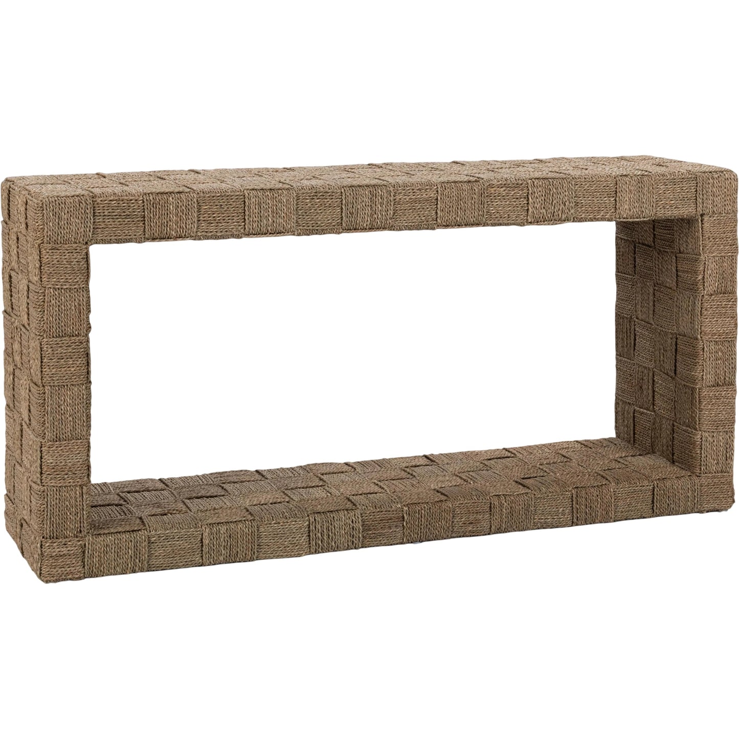 001 SI-2518805 | Primary Silo | Neyla Console Table by Classic Home in natural. Made from seagrass, plywood in a rustic style.