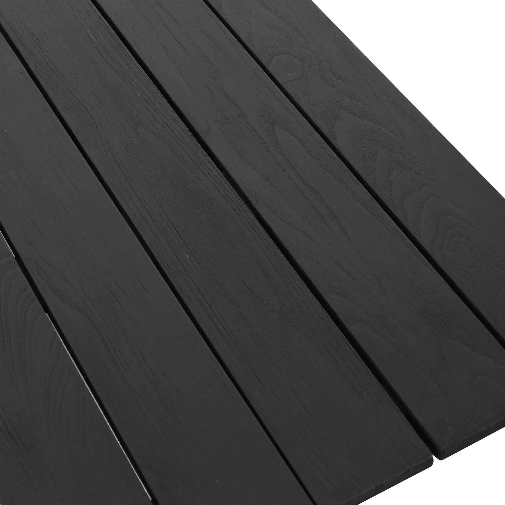 Dawn Outdoor Coffee Table by Classic Home in gray matte. Made from teak wood in a modern style.