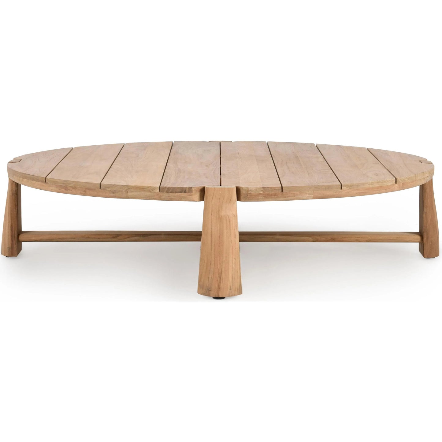 002 SI-2237244 | Additional Silo | Aston 65" Round Teak Outdoor Coffee Table by Classic Home in natural. Made from unique in a transitional style.