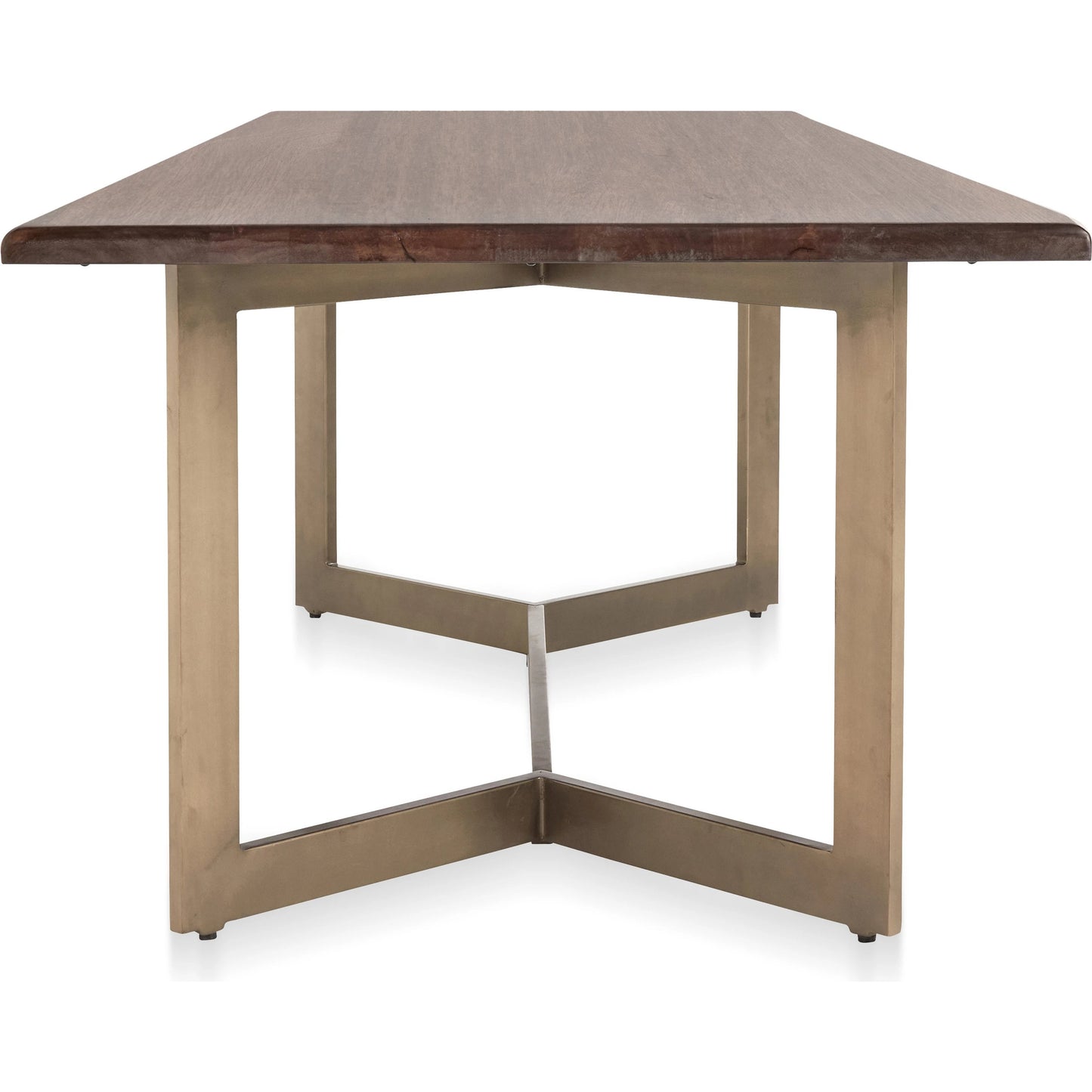 003 SI-1790088 | Additional Silo | Kensie Dining Table by Classic Home in mango wood, bronze. Made from mango wood, iron base in a modern style.