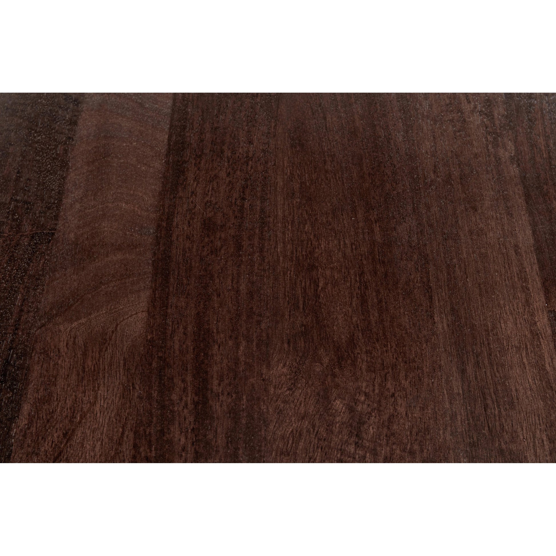 Kensie Dining Table by Classic Home in mango wood, bronze. Made from mango wood, iron base in a modern style.
