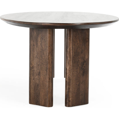 Norwood Mango Wood Dining Table by Classic Home in brown. Made from mango wood in a modern style.