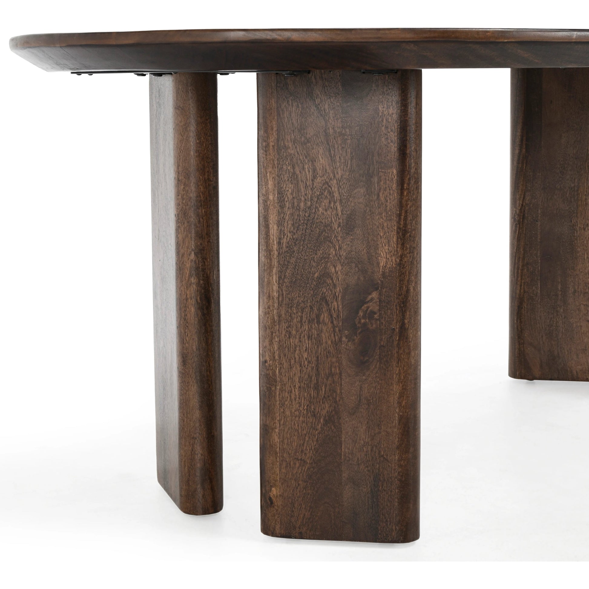 Norwood Mango Wood Dining Table by Classic Home in brown. Made from mango wood in a modern style.