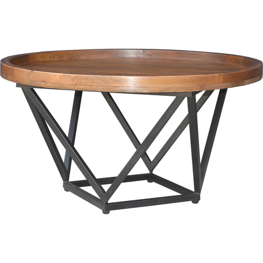 001 SI-2237247 | Primary Silo | Lamar Mango Wood Coffee Table by Kosas Home in medium brown. Made from unique in a unique style.