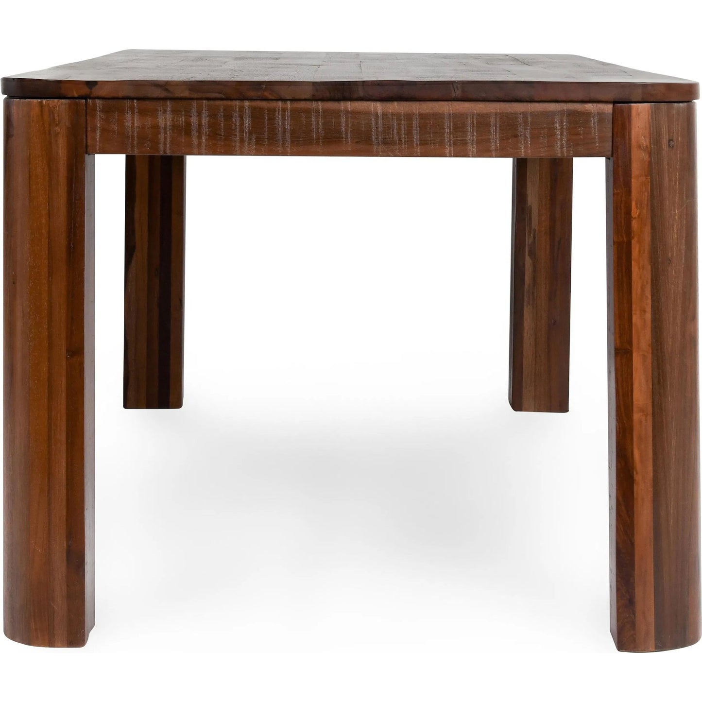 003 SI-2238815 | Additional Silo | Nemi 84" Pine Wood Rectangular Dining Table by Classic Home in brown. Made from reclaimed pine in a transitional style.