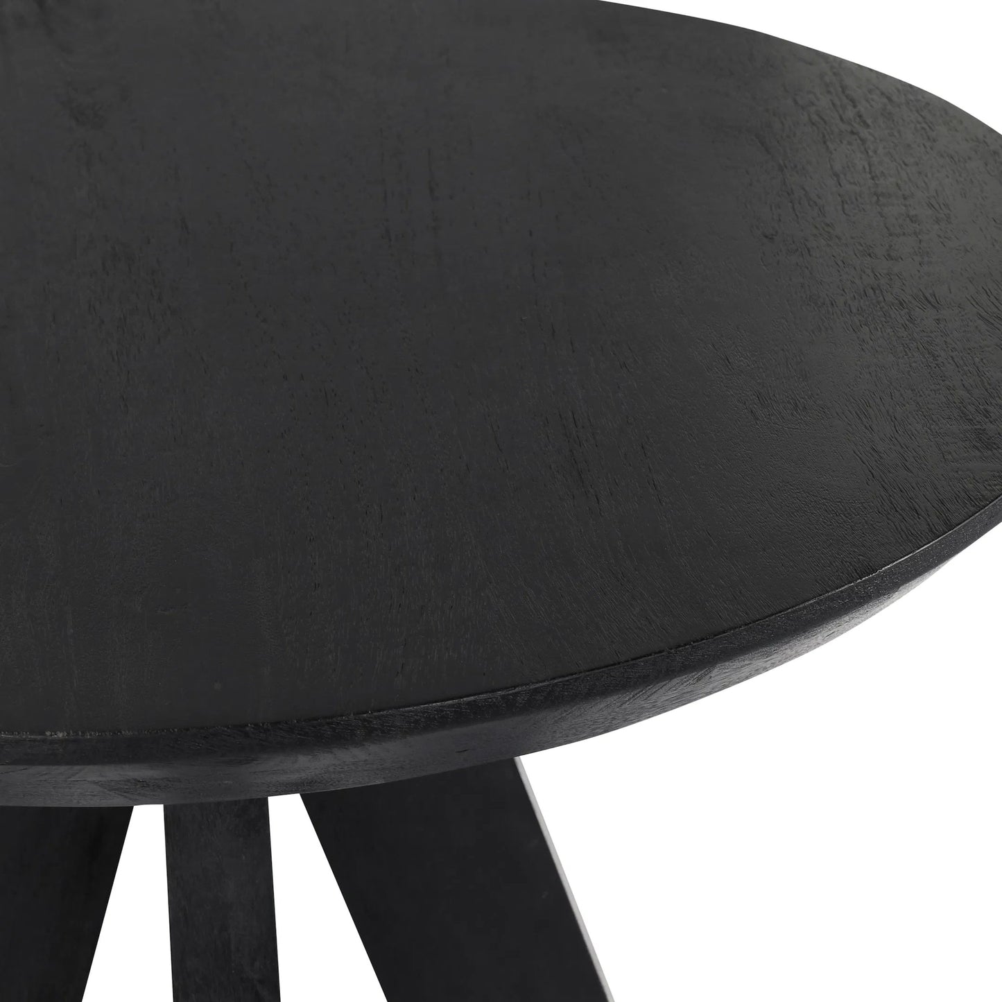 013 SI-2353708 | Closeup | Rodrigo Round Mango Wood Bar Height Table by Classic Home. Made from mango wood in a modern style.