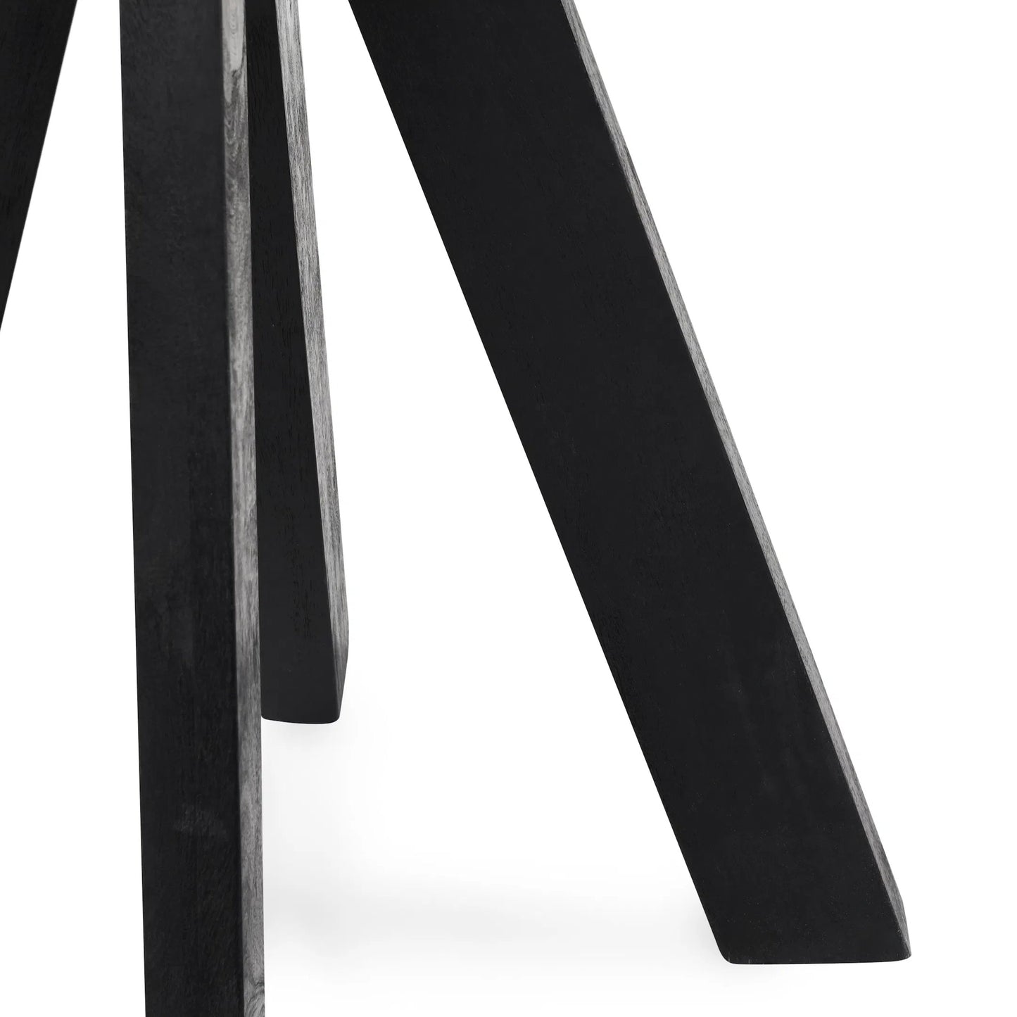 011 SI-2353708 | Closeup | Rodrigo Round Mango Wood Bar Height Table by Classic Home. Made from mango wood in a modern style.