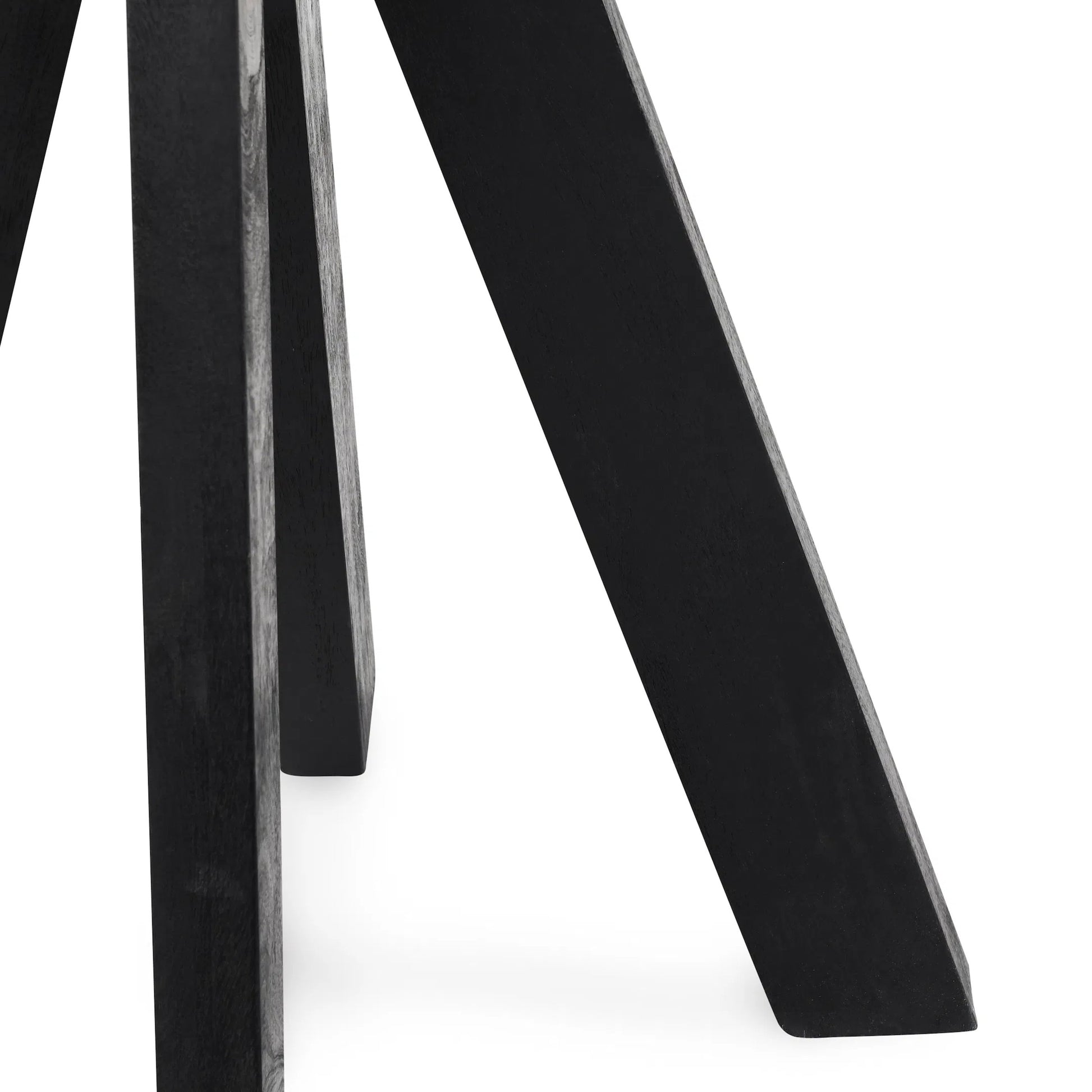 Rodrigo Round Mango Wood Bar Height Table by Classic Home. Made from mango wood in a modern style.