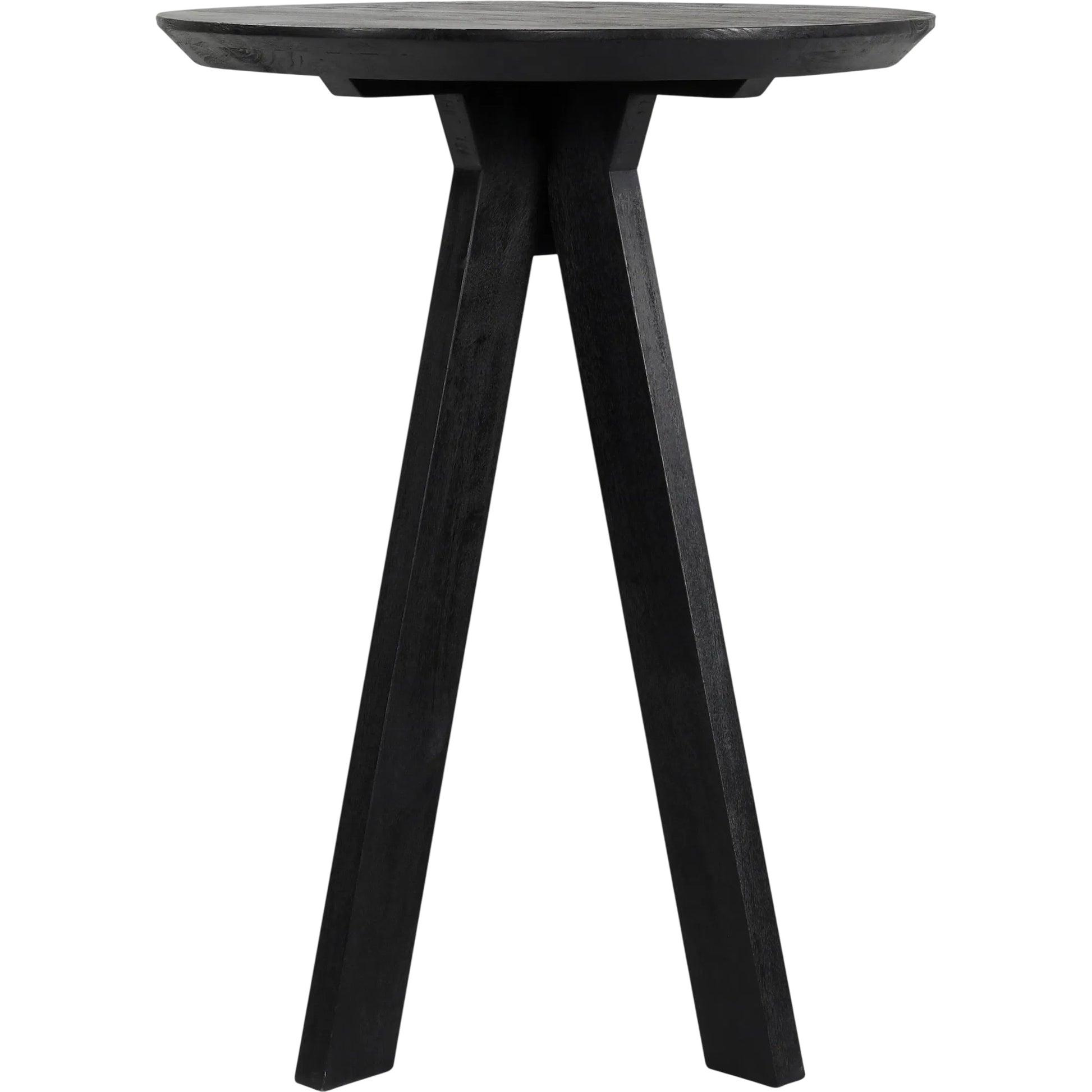Rodrigo Round Mango Wood Bar Height Table by Classic Home. Made from mango wood in a modern style.