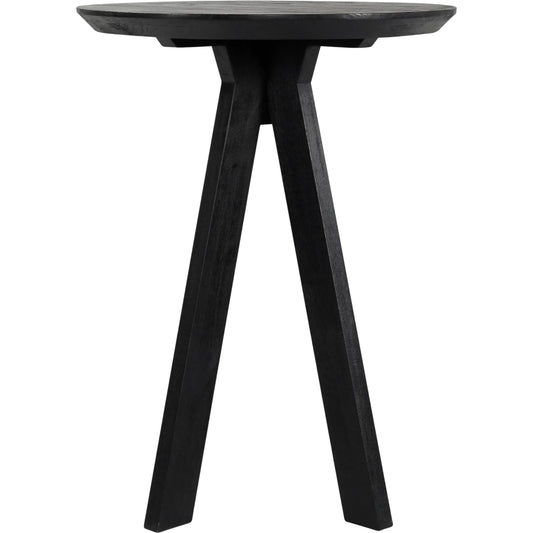 Rodrigo Round Mango Wood Bar Height Table by Classic Home. Made from mango wood in a modern style.