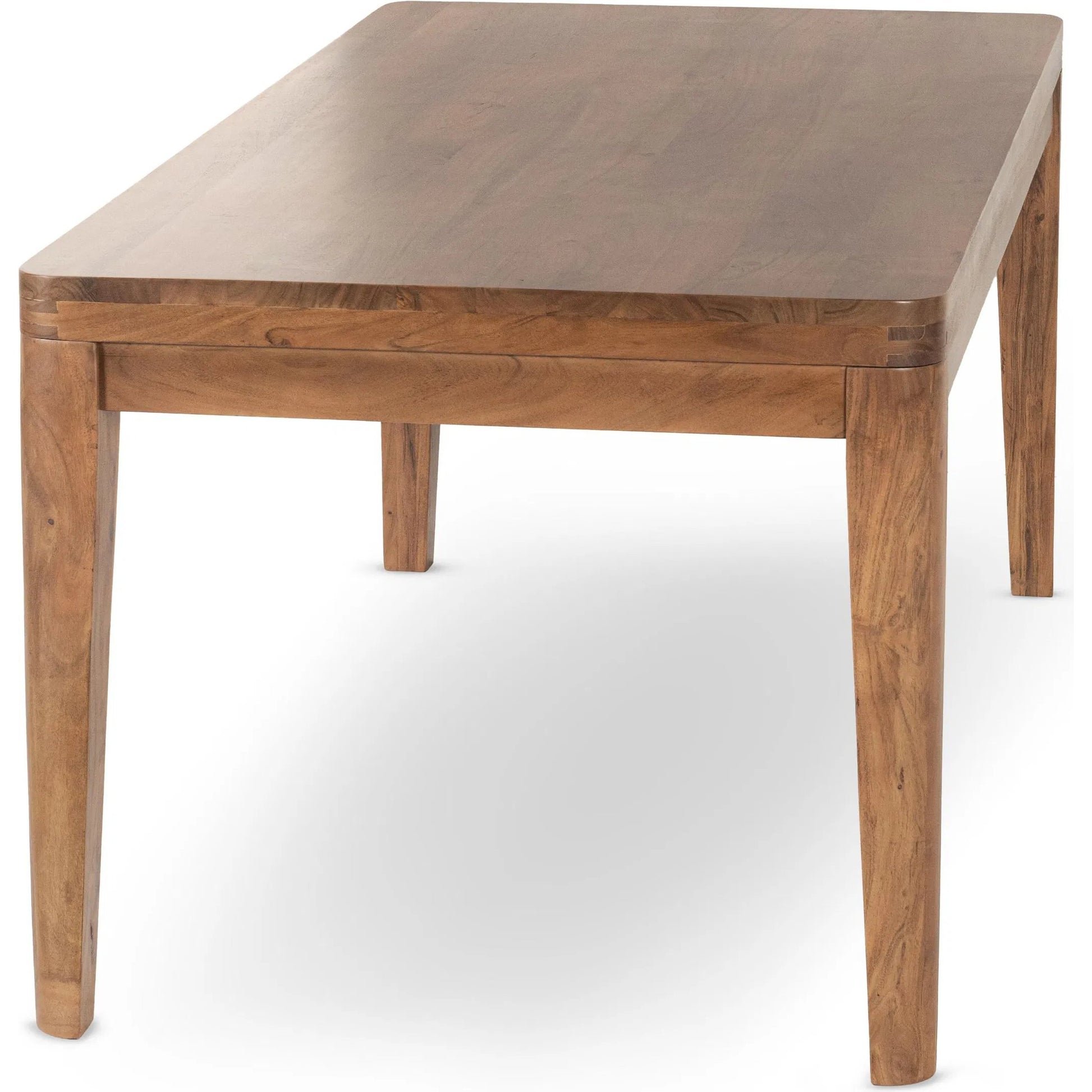 Arno Acacia Wood Dining Table by Classic Home in natural. Made from acacia in a transitional style.