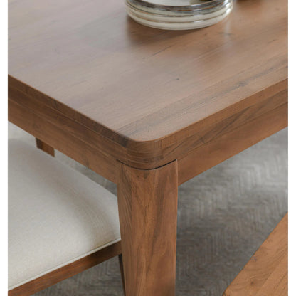 Arno Acacia Wood Dining Table by Classic Home in natural. Made from acacia in a transitional style.