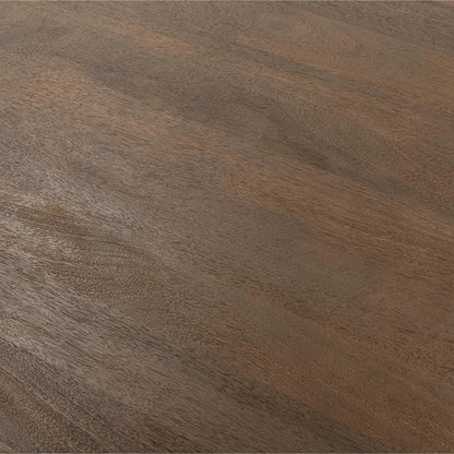 Hera Mango Washed Wood Round Dining Table by Classic Home. Made from mango wood in a unique style.