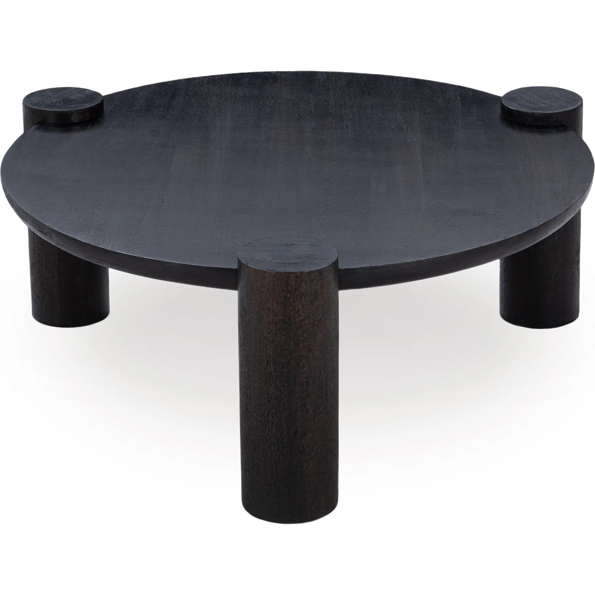 Rebeka Mango Wood Coffee Table by Kosas Home. Made from mango wood in a unique style.