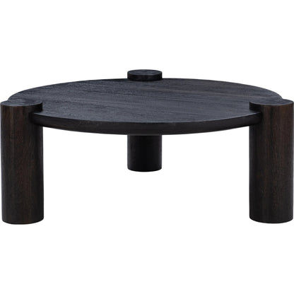 Rebeka Mango Wood Coffee Table by Kosas Home. Made from mango wood in a unique style.