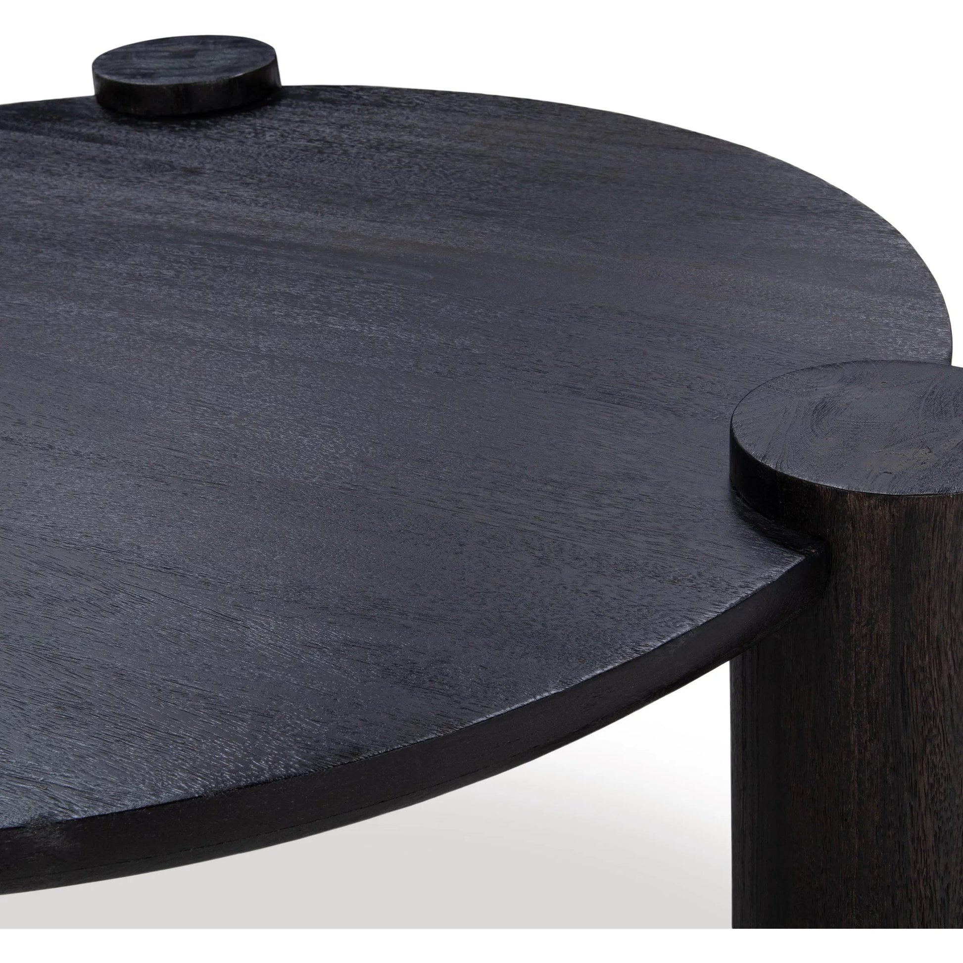 Rebeka Mango Wood Coffee Table by Kosas Home. Made from mango wood in a unique style.