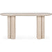 Beau Mango Wood Console Table by Kosas Home. Made from mango wood in a traditional style.