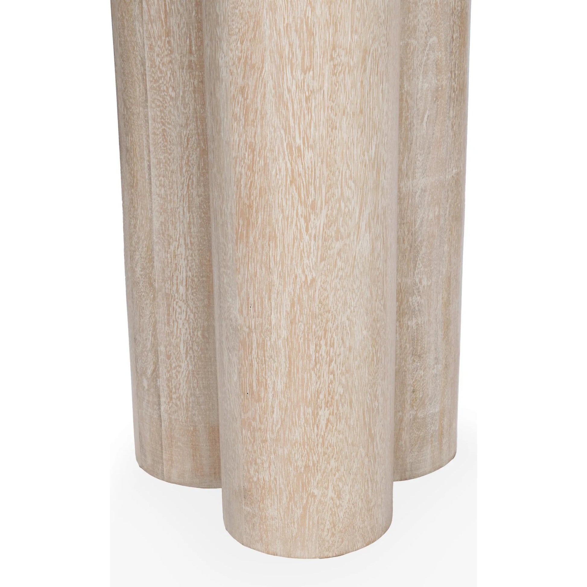 Beau Mango Wood Console Table by Kosas Home. Made from mango wood in a traditional style.