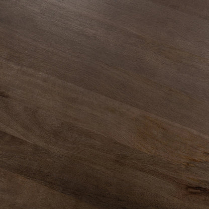 Brookside Round Mango Wood Dinning Table by Classic Home in cocoa brown. Made from mango wood in a traditional style.