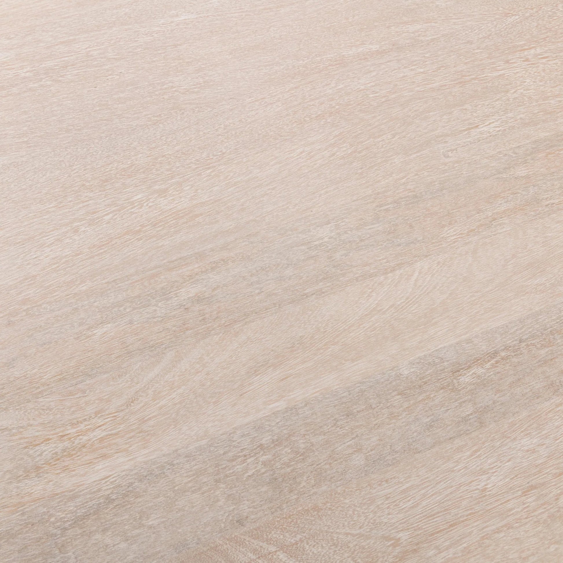 Beau Mango Wood Round Dining Table by Kosas Home in matte natural. Made from mango wood in a transitional style.