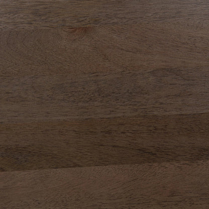 Miranda End Table by Classic Home in cocoa brown. Made from mango wood in a unique style.