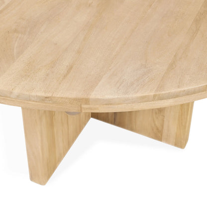 Laguna Mango Wood Round Dining Table by Classic Home. Made from mango wood in a unique style.