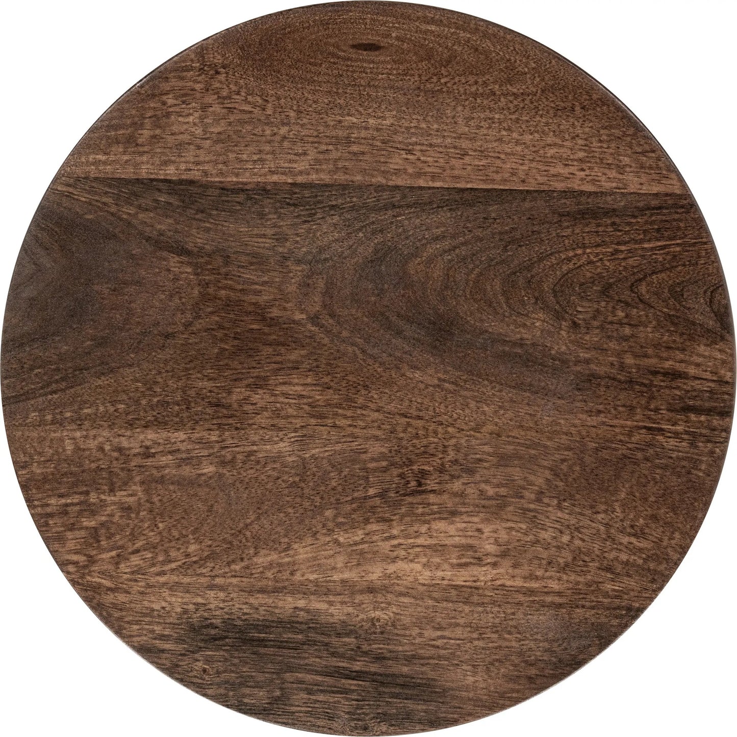 016 SI-2353778 | Closeup | Andra Mango Wood Accent End Table by Classic Home. Made from mango wood, leather in a transitional style.