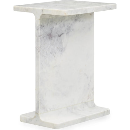 Delaney Accent Table by Classic Home. Made from marble in a transitional style.