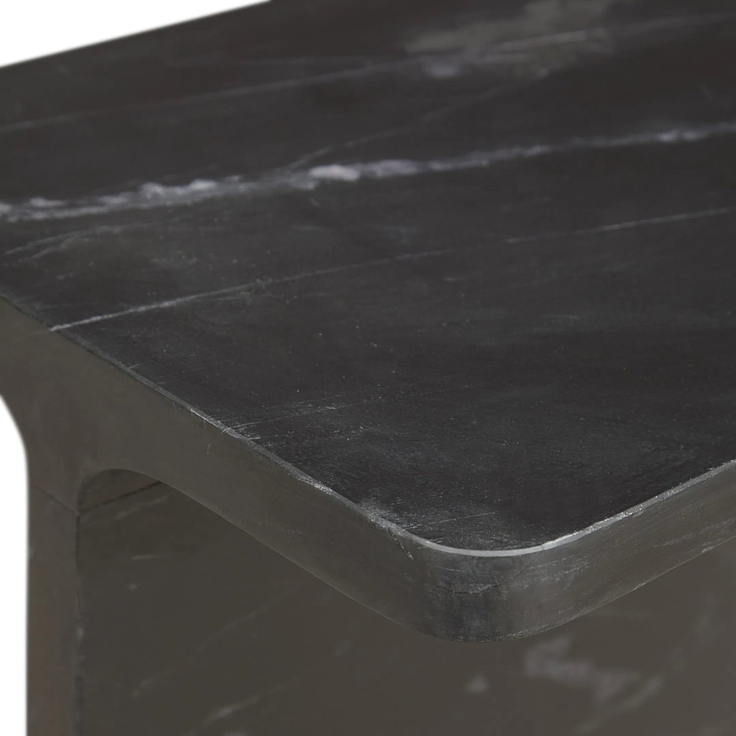 008 SI-2518811 | Closeup | Delaney Accent Table by Classic Home. Made from marble in a transitional style.