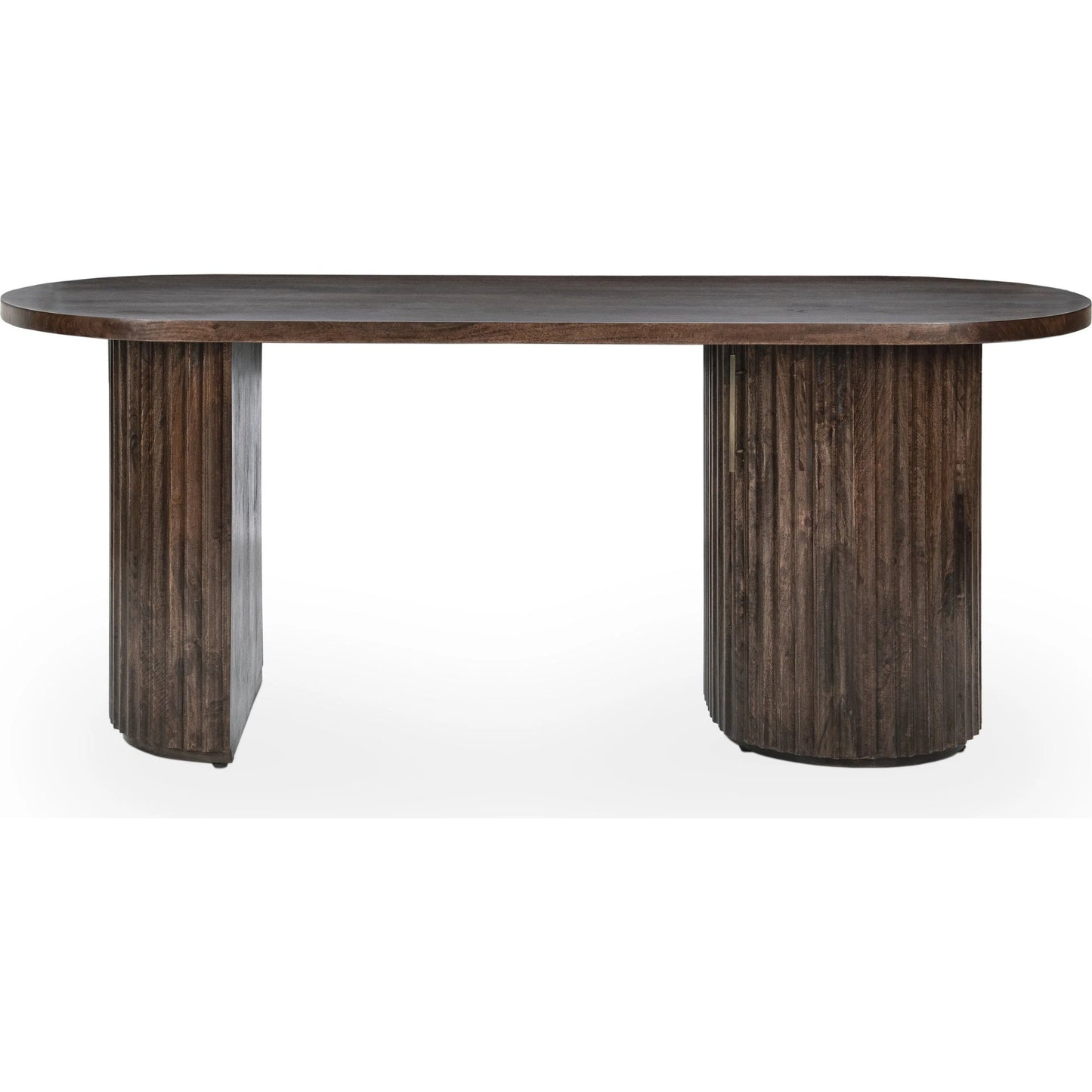 001 SI-2518816 | Additional Silo | Redford Desk by Classic Home in kona brown. Made from mango wood in a traditional style.