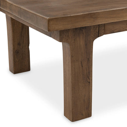 Carmel Coffee Table by Classic Home in earthy terra. Made from reclaimed wood in a transitional style.