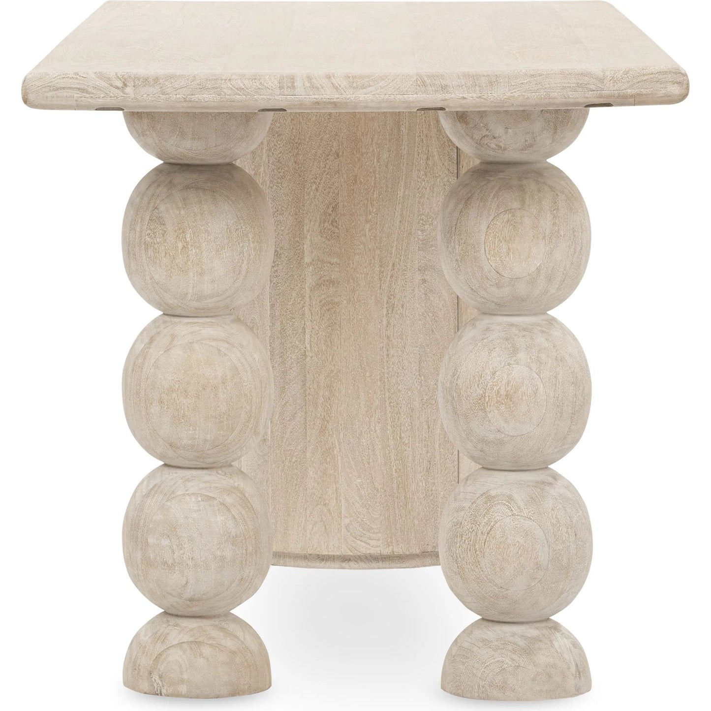 005 SI-2518818 | Additional Silo | Adir Desk by Classic Home in off white. Made from mango wood in a transitional style.