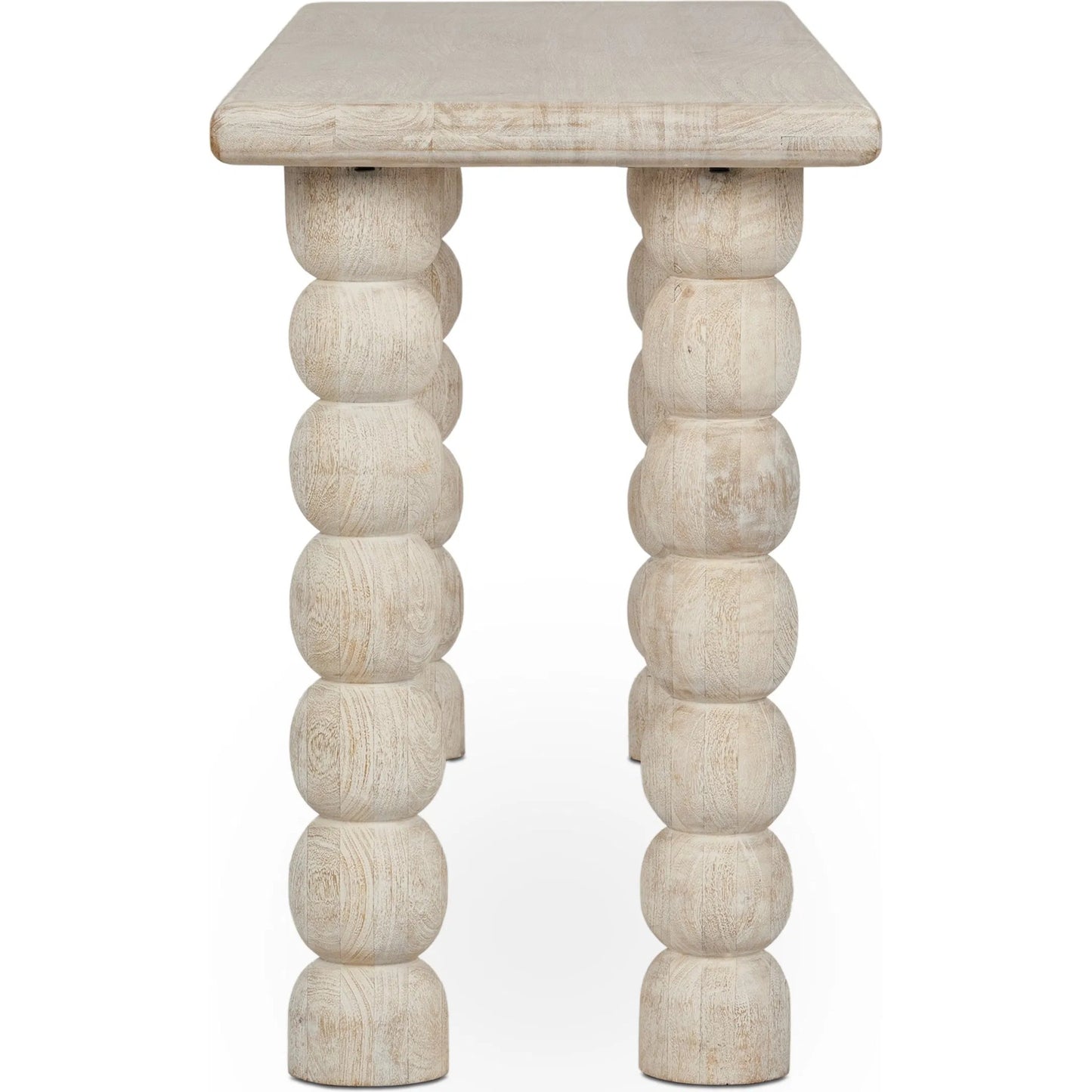003 SI-2518819 | Additional Silo | Adir Console Table by Classic Home in off white. Made from mango wood in a transitional style.