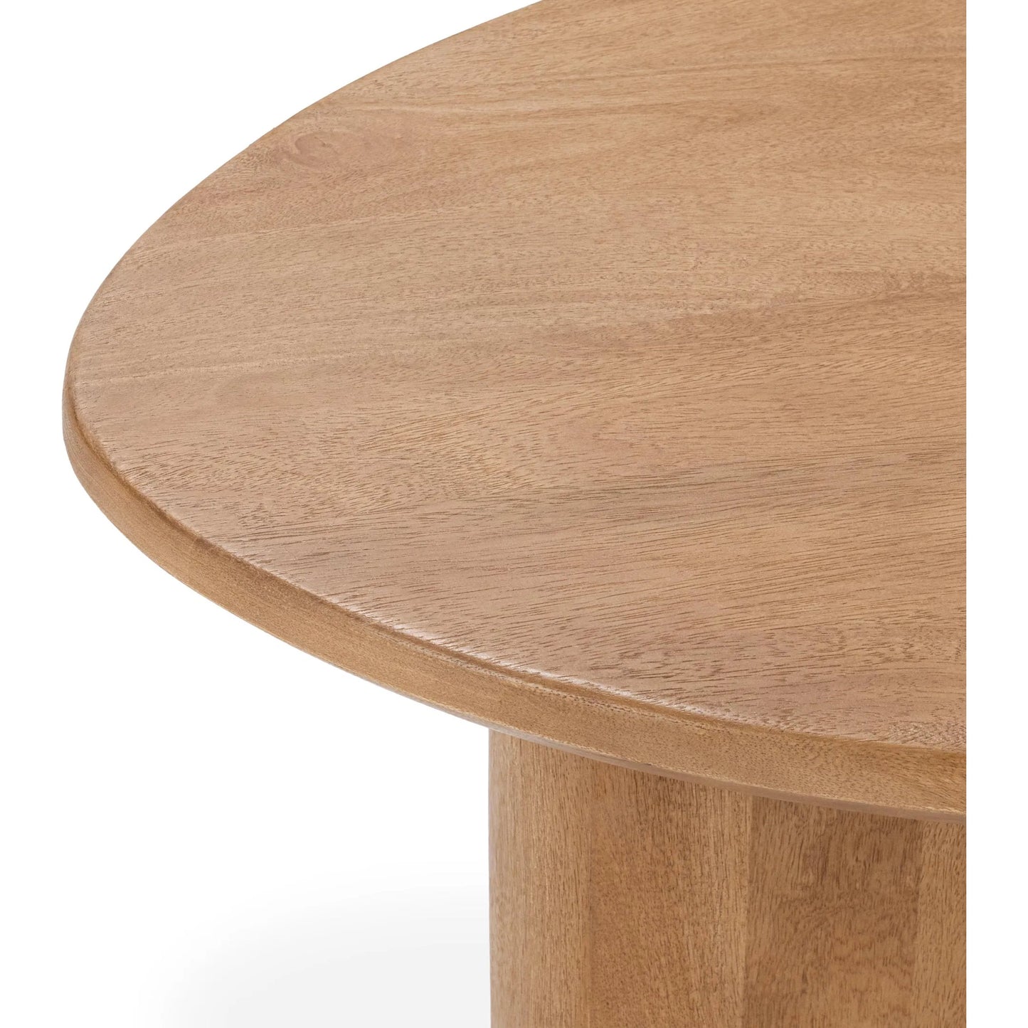 003 SI-2533199 | Closeup | Montengo Solid Coffee Table by Classic Home in natural maple. Made from mango wood in a unique style.