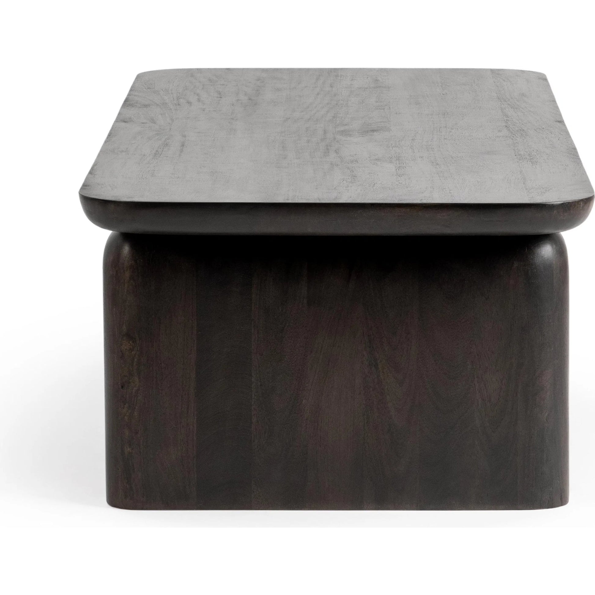 Chloe Coffee Table by Classic Home in truffle roast. Made from mango wood in a modern style.