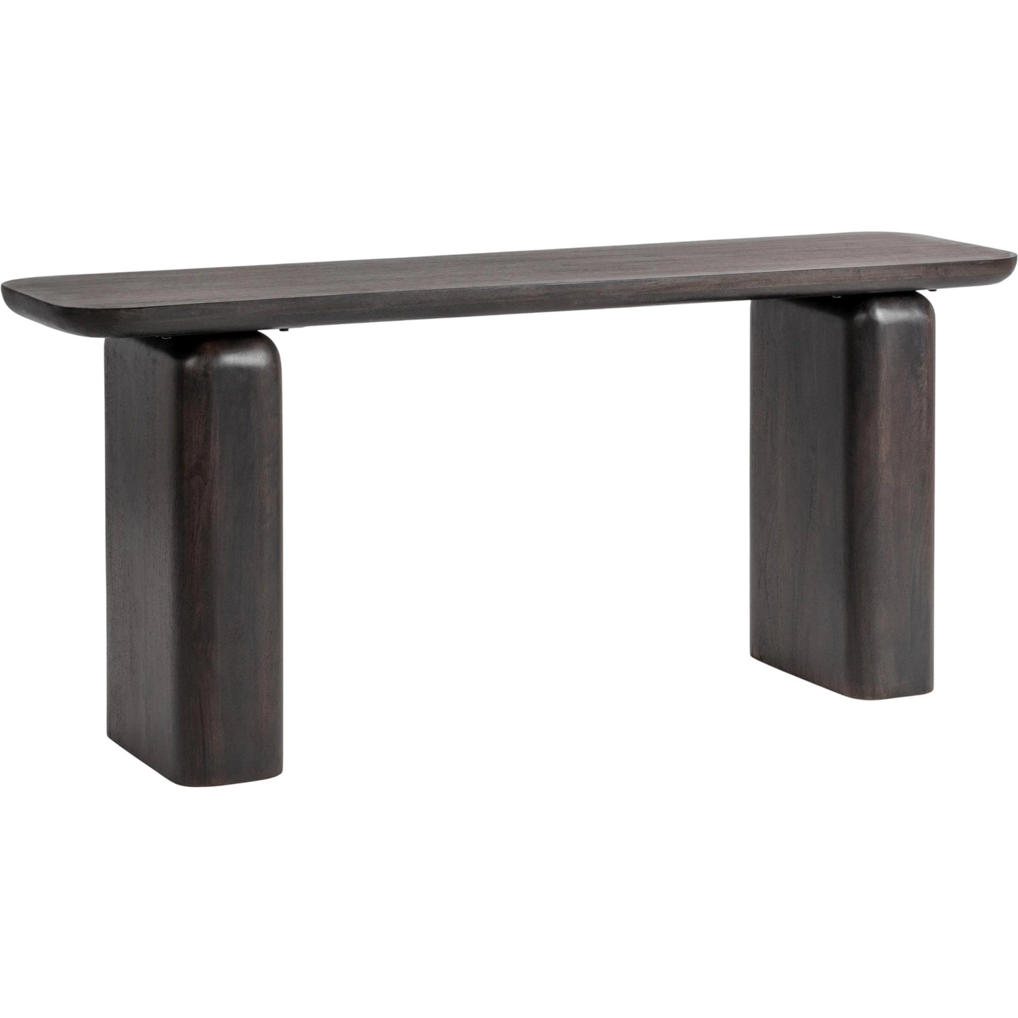 006 SI-2533190 | Primary Silo | Chloe Console Table by Classic Home in truffle roast. Made from mango wood in a modern style.