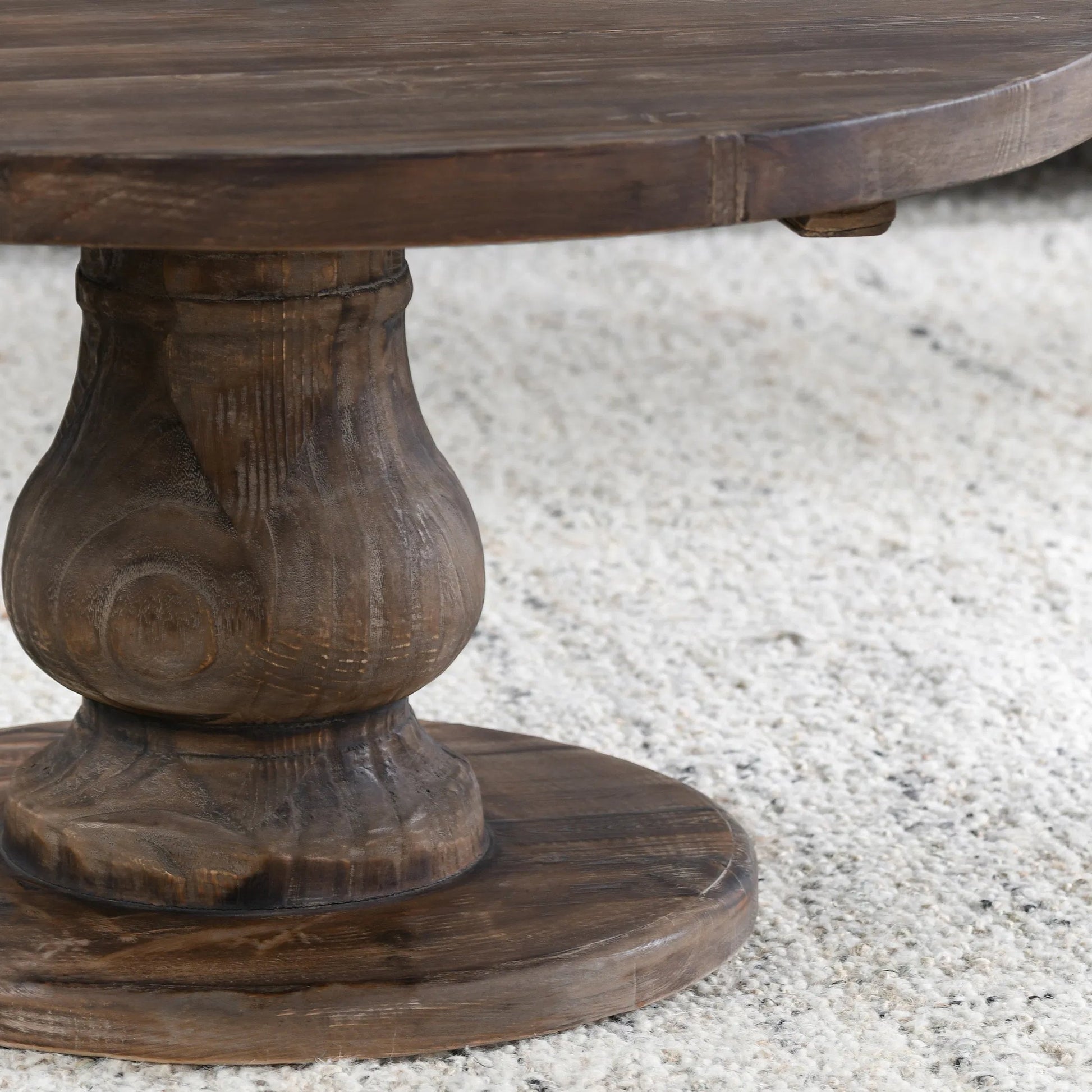 Carolina Reclaimed Pine Coffee Table by Kosas Home. Made from unique in a transitional style.