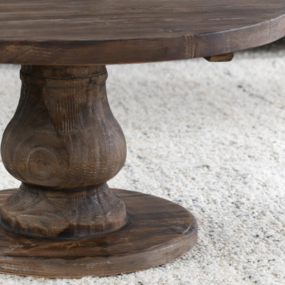 Carolina Reclaimed Pine Coffee Table by Kosas Home. Made from unique in a transitional style.