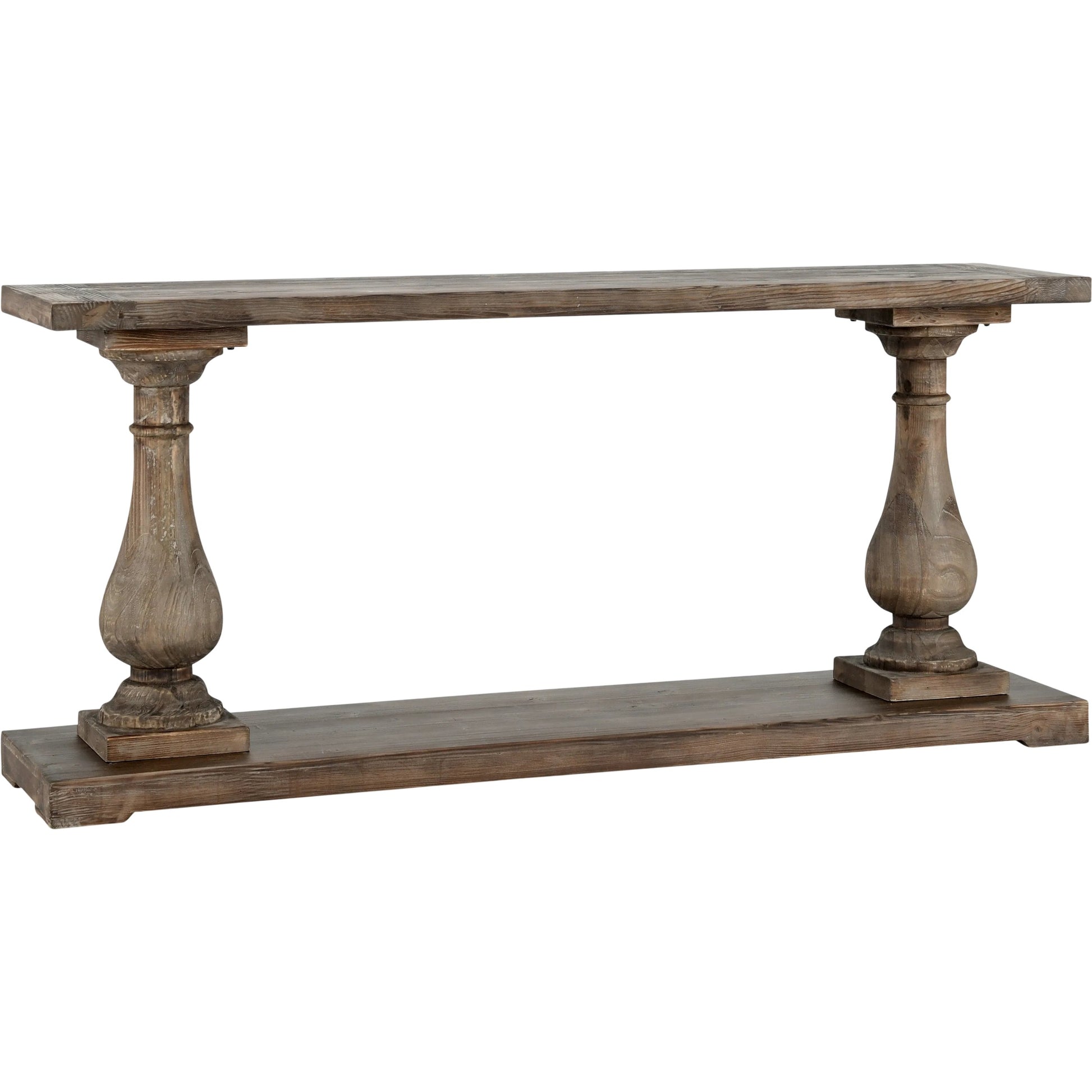 Carolina Reclaimed Pine Console Table by Kosas Home. Made from unique in a transitional style.