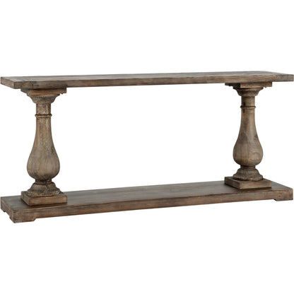 Carolina Reclaimed Pine Console Table by Kosas Home. Made from unique in a transitional style.