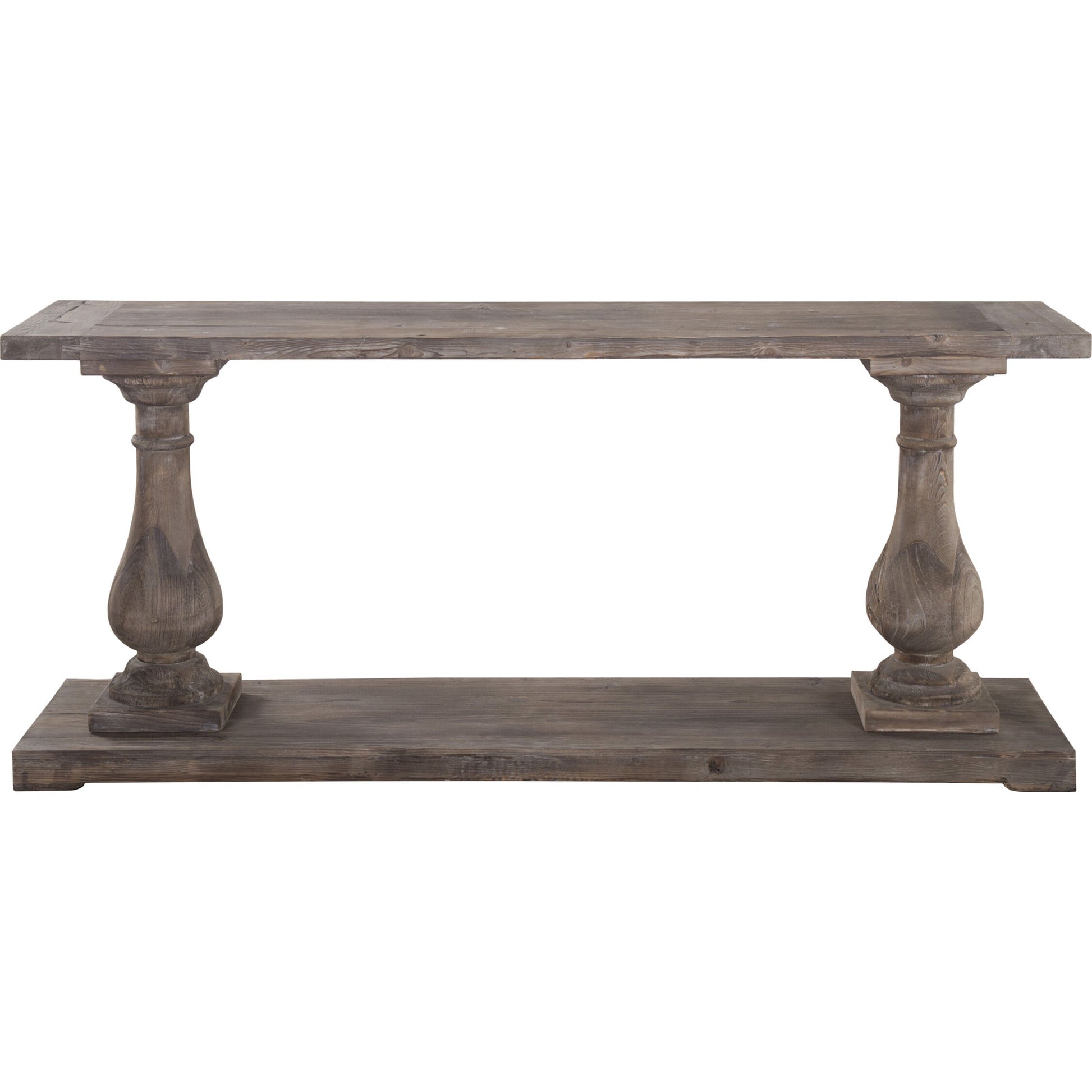 Carolina Reclaimed Pine Console Table by Kosas Home. Made from unique in a transitional style.