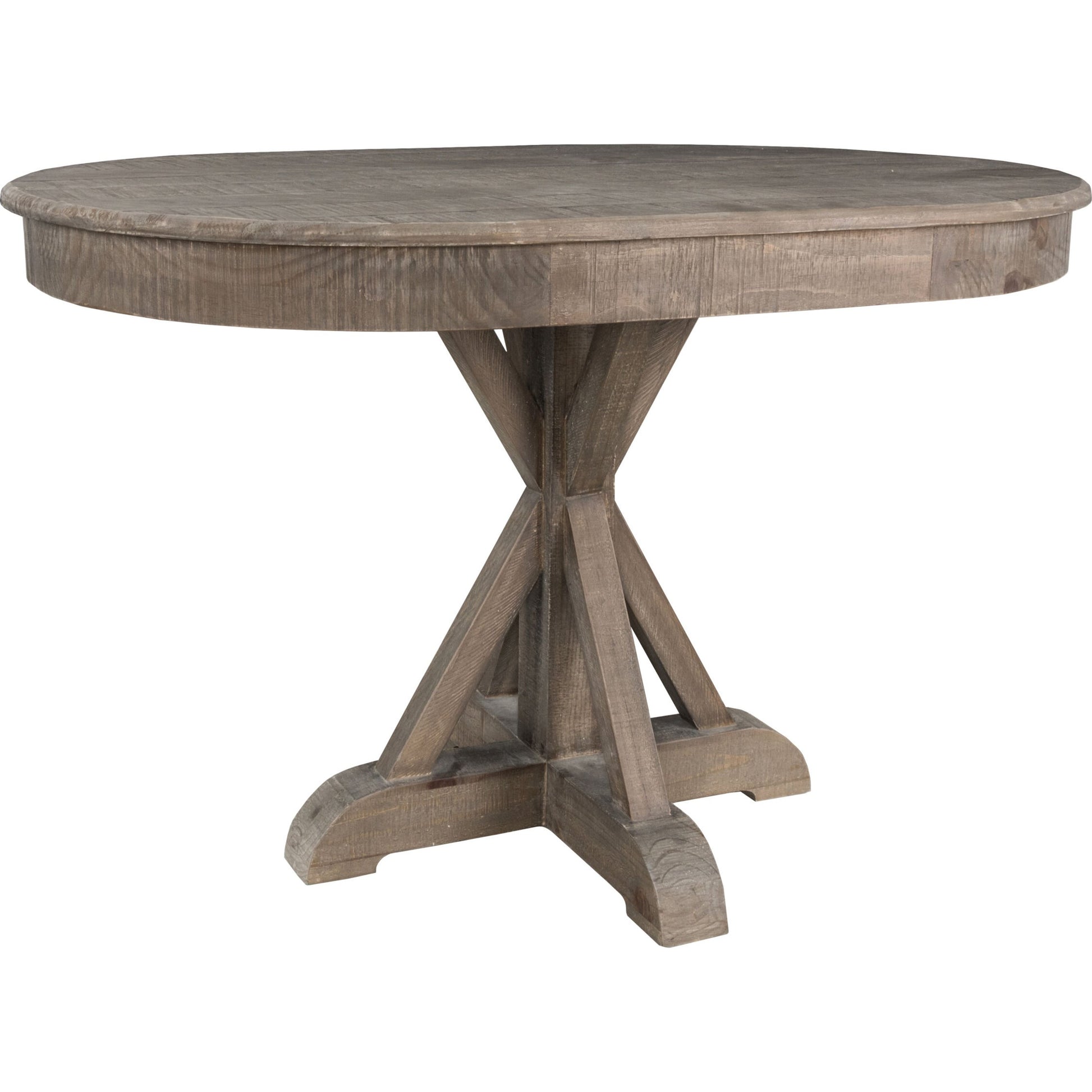 Maxwell Oval Pine Wood Dining Table by Kosas Home in natural. Made from pine wood in a cottage & farmhouse style.