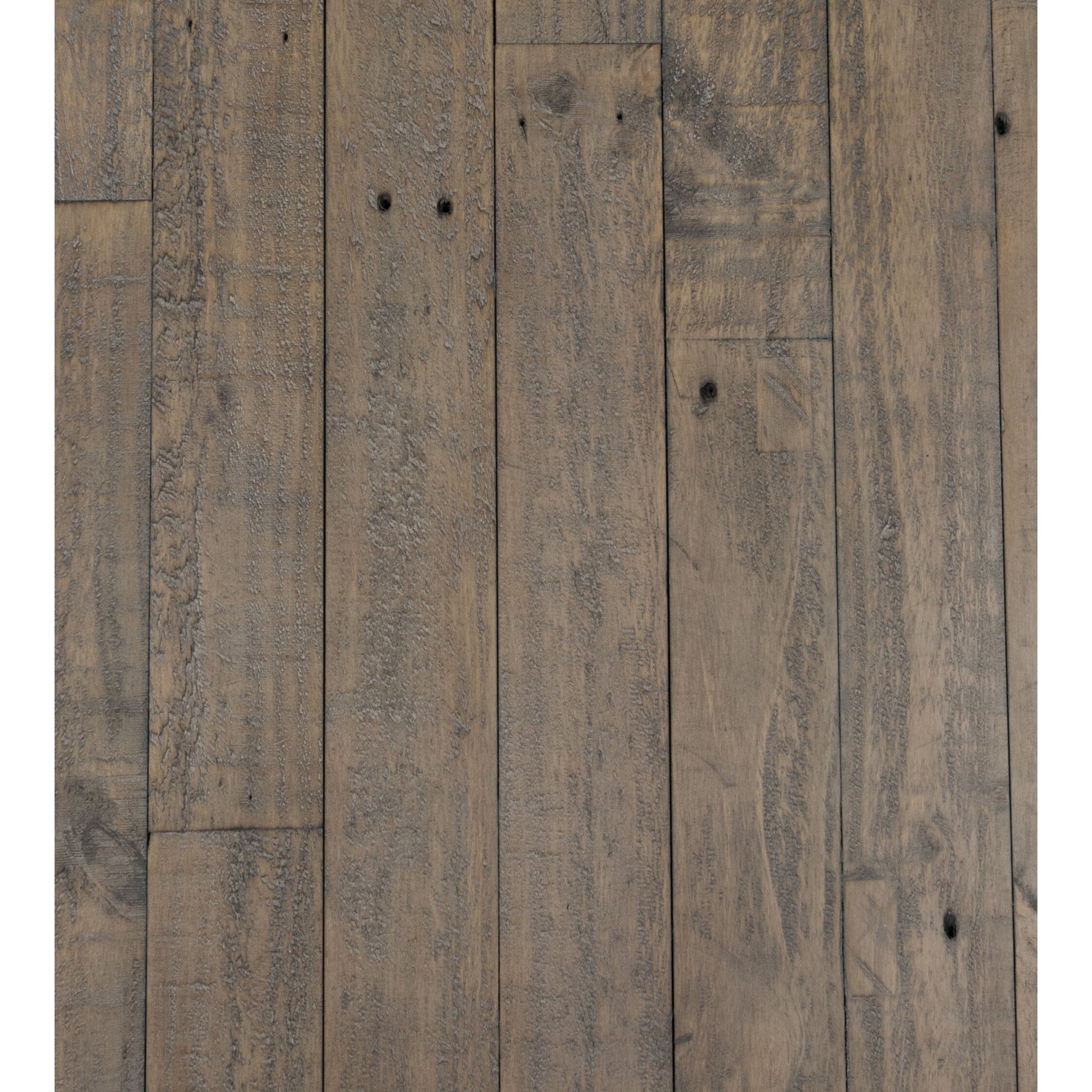 Tuscany Extension Dining Table by Kosas Home in desert gray. Made from reclaimed pine wood in a rustic style.