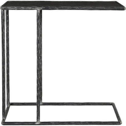 Arlo Metal Accent Table by Classic Home in blue stone. Made from blue stone, metal in a unique style.