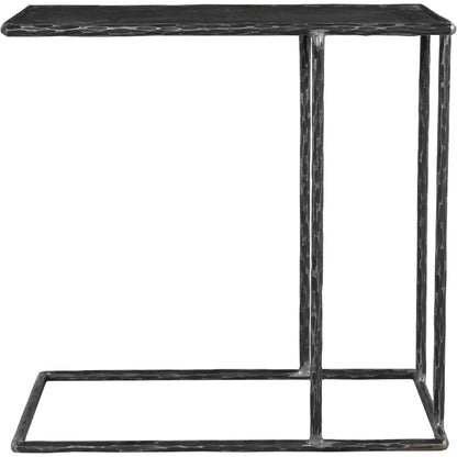 Arlo Metal Accent Table by Classic Home in blue stone. Made from blue stone, metal in a unique style.
